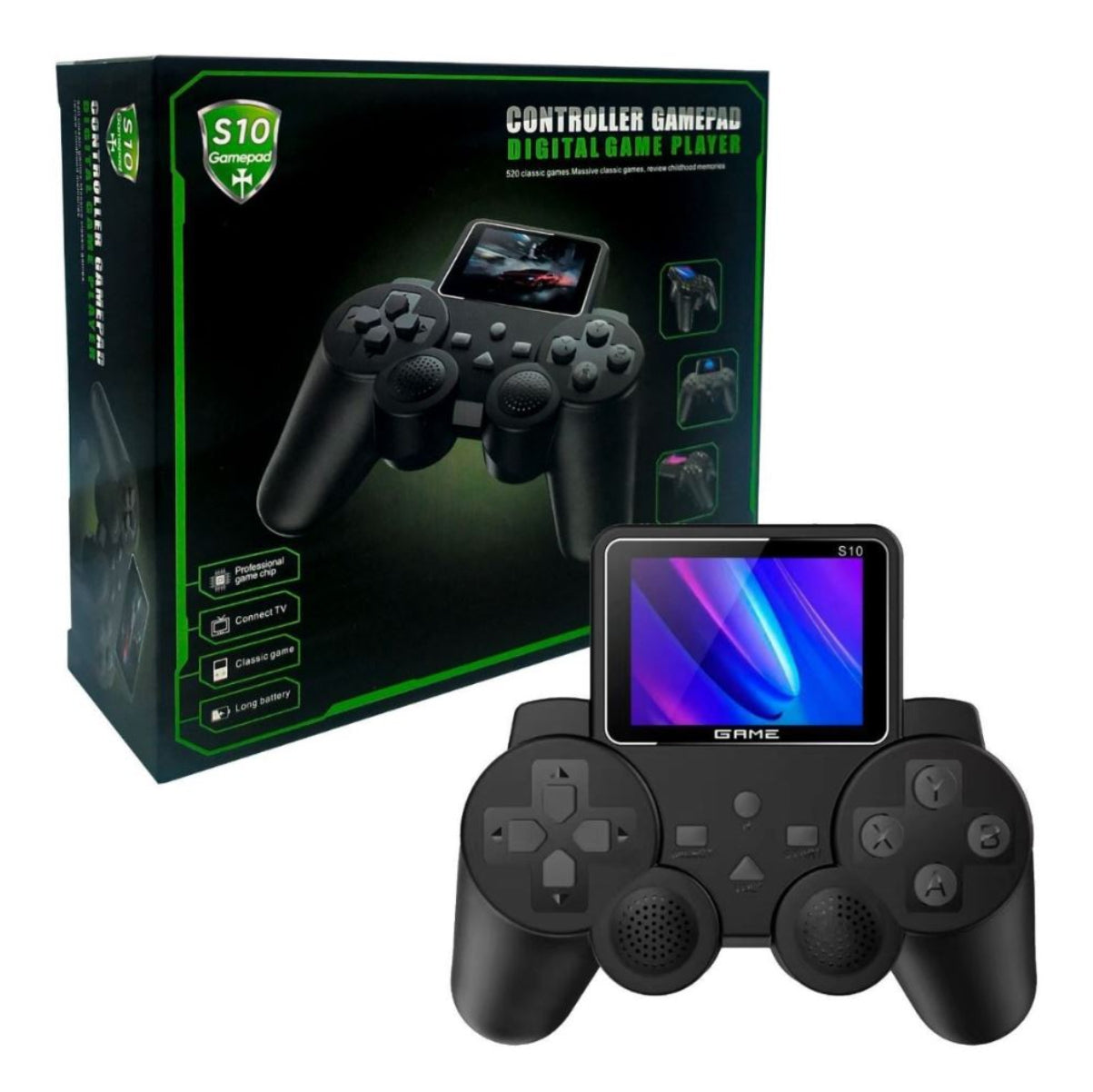 Consola de Juegos Retro S10 (mas de 500 juegos🎮)