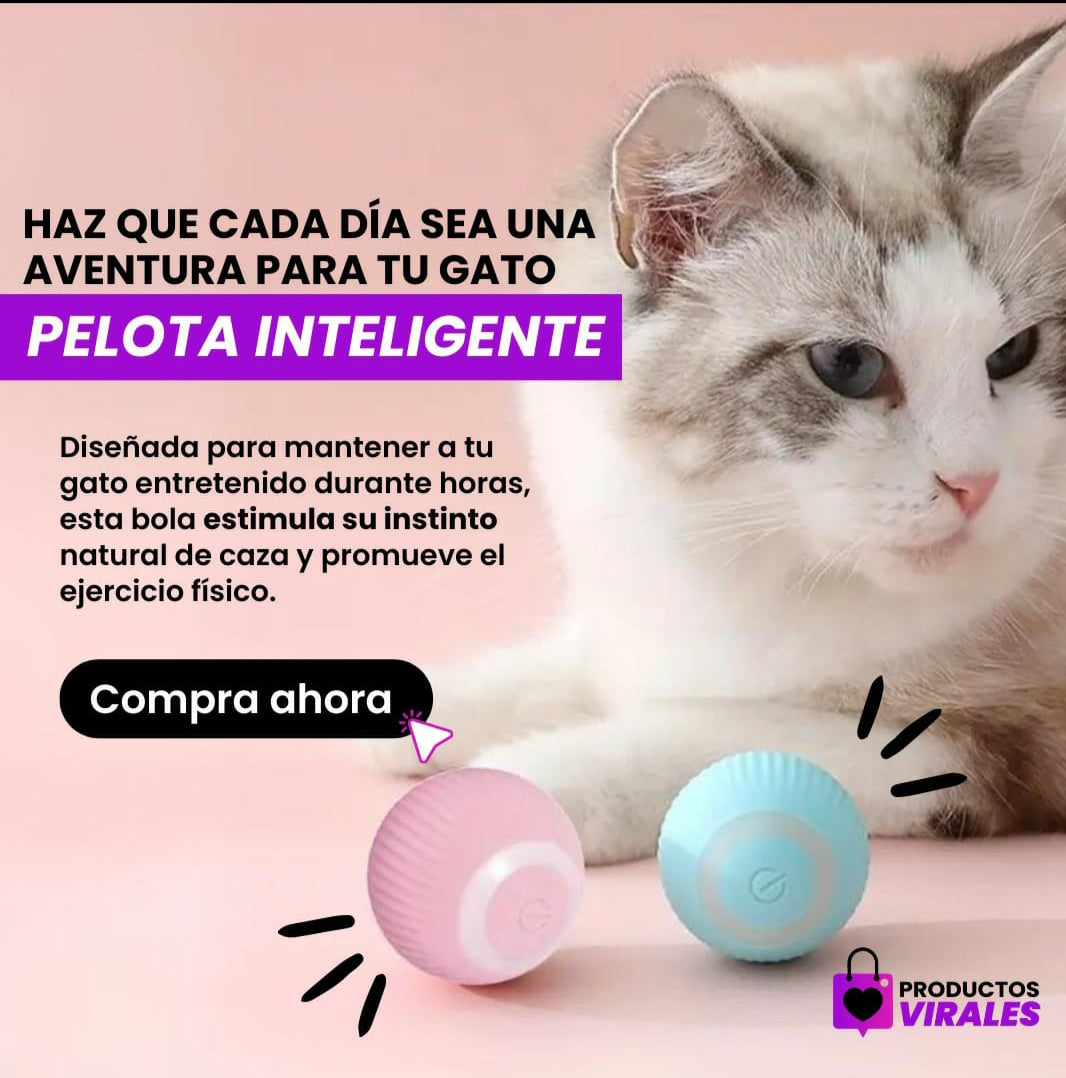 Pelota Gravitacional PetPlay® - interactiva