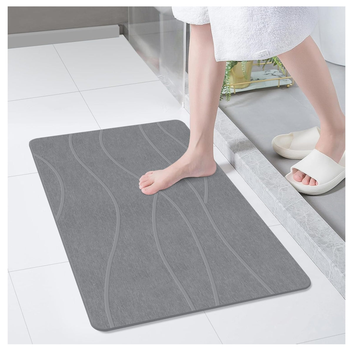 StoneLux® - Tapete Piedra Diatomita Ultra Absorbente