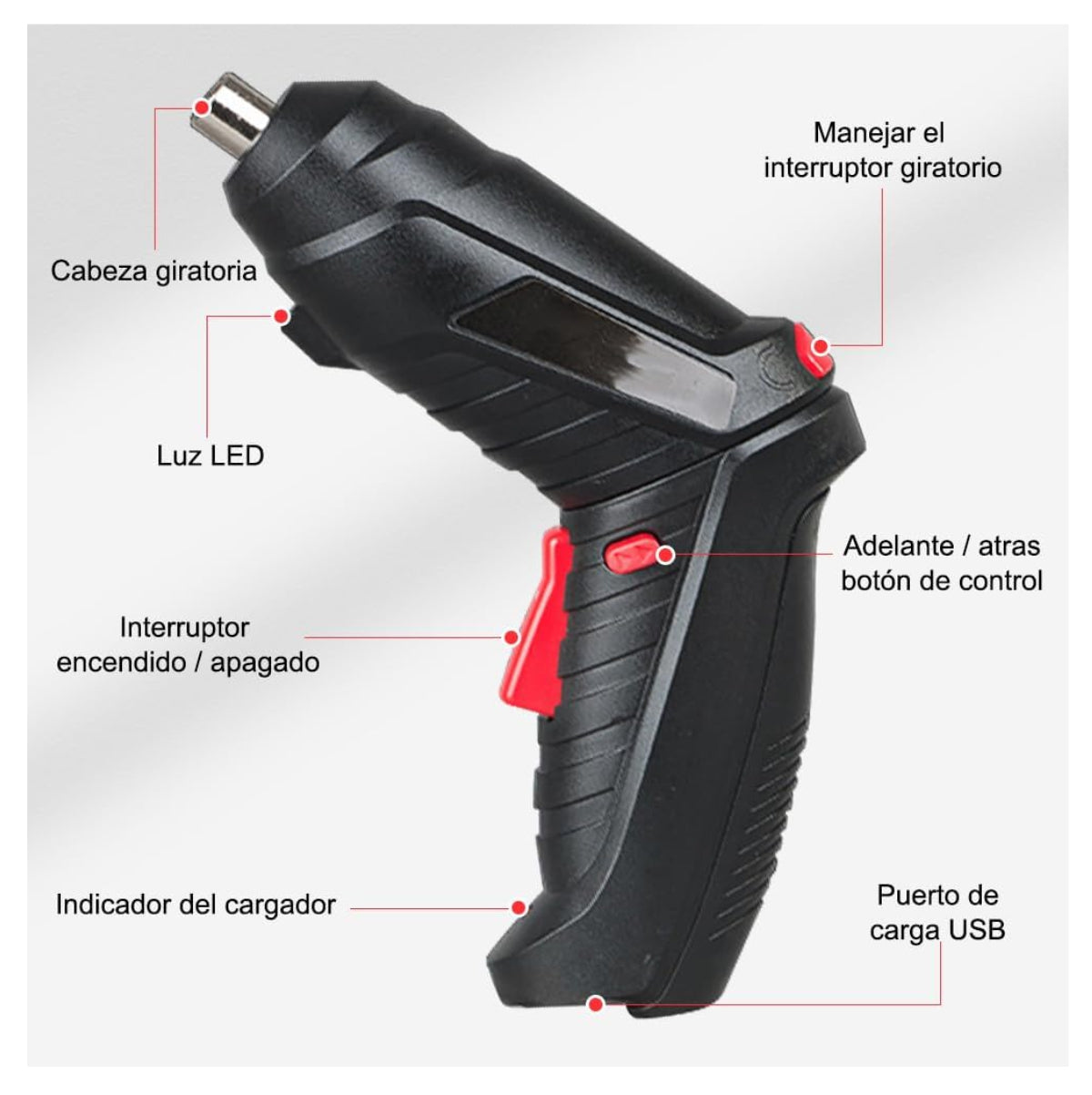 ScrewDriver® - KIT DESTORNILLADOR ELECTRICO (importado)