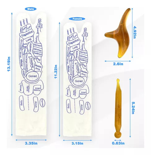 AcuPress™ – Medias de Acupresión y Reflexología para Bienestar de tu cuerpo