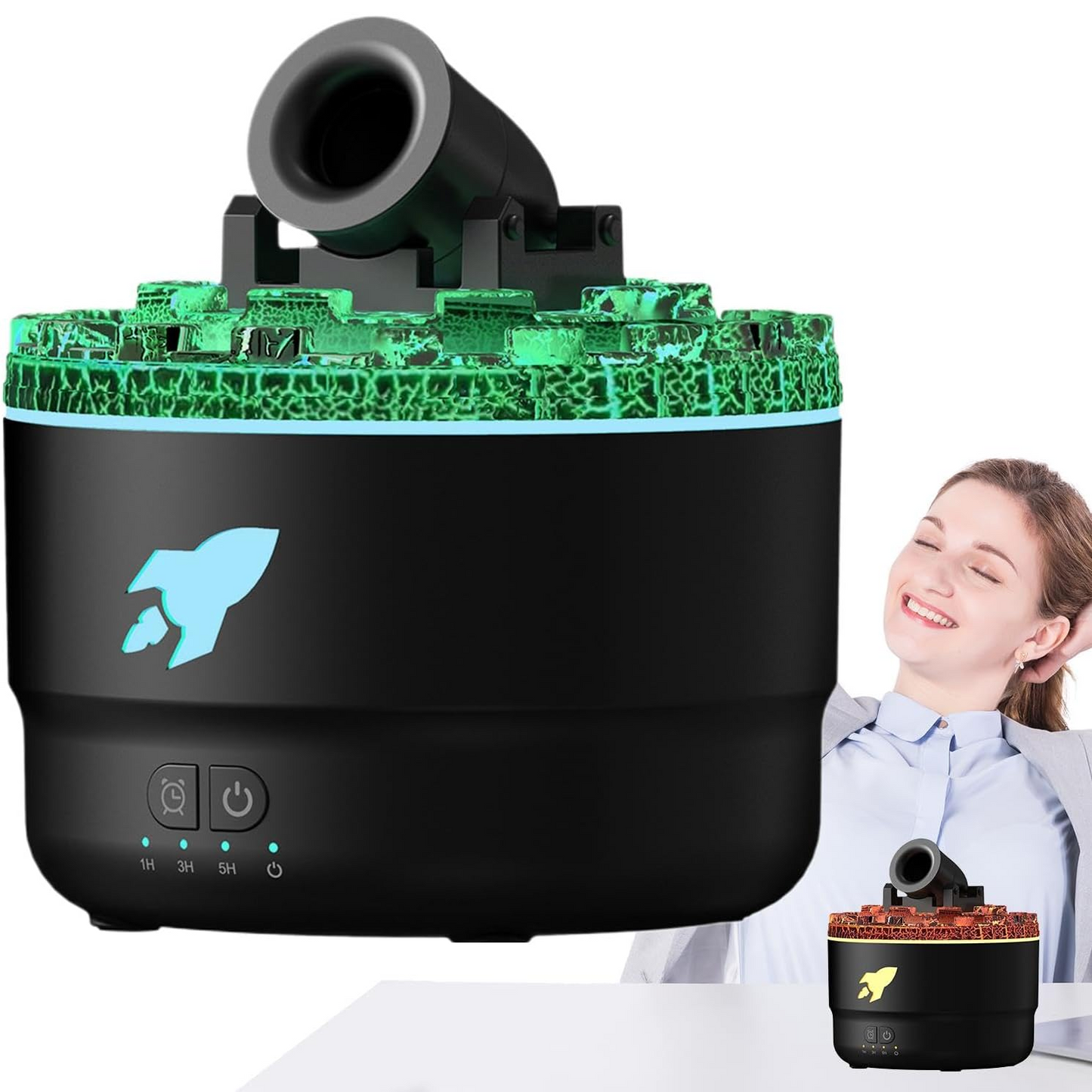 Humidificador - Difusor de aroma tipo Canon