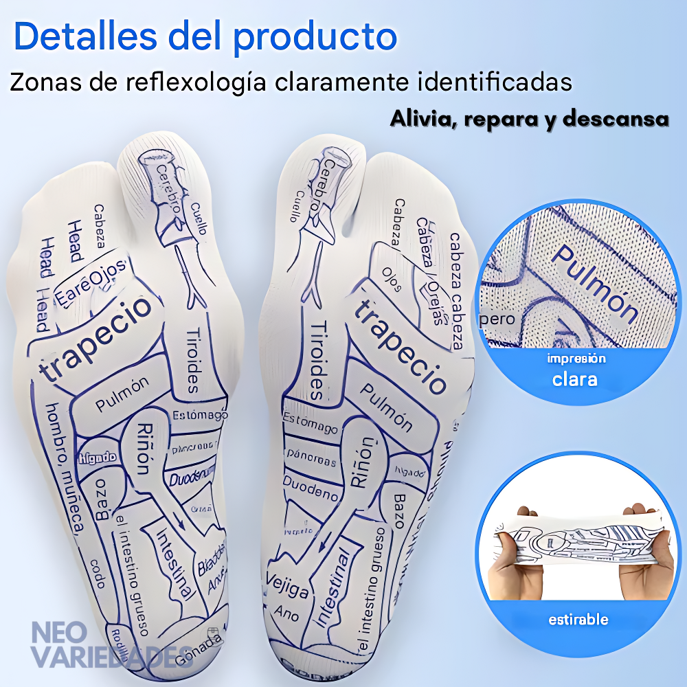 AcuPress™ – Medias de Acupresión y Reflexología para Bienestar de tu cuerpo