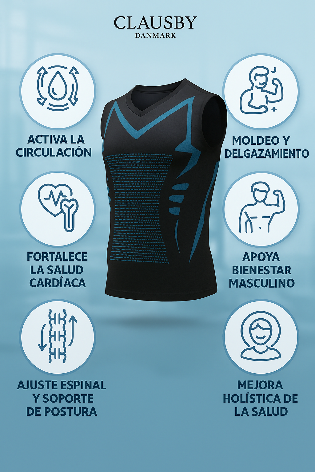 Ionfit Pro® - Camisilla de Compresión para Bajar de Peso