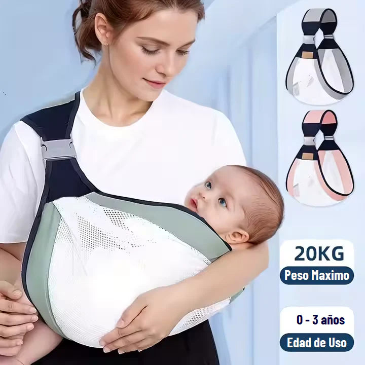 Cargador Fular para Bebes ERGONOMICO - Premium