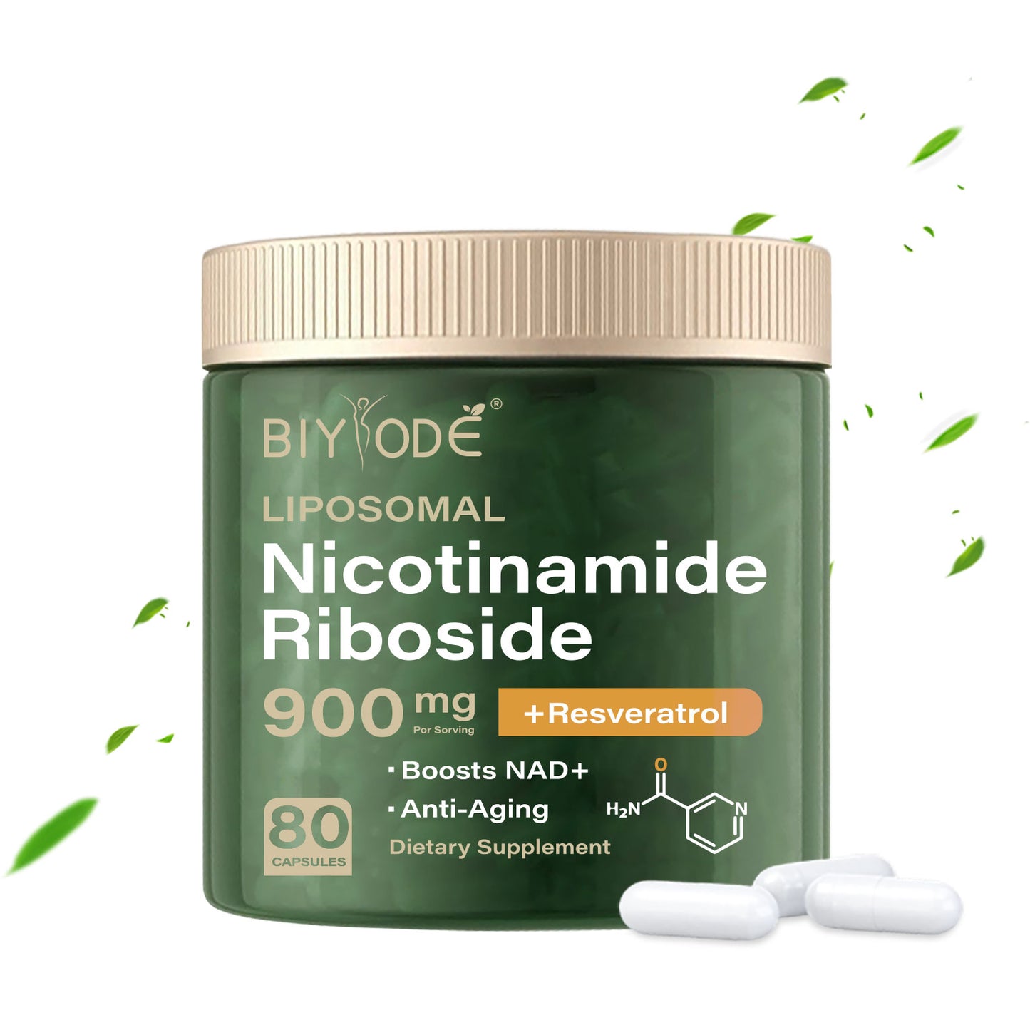 Liposomal® - Resveratrol + Nad Nicotinamide (Con registro FDA)
