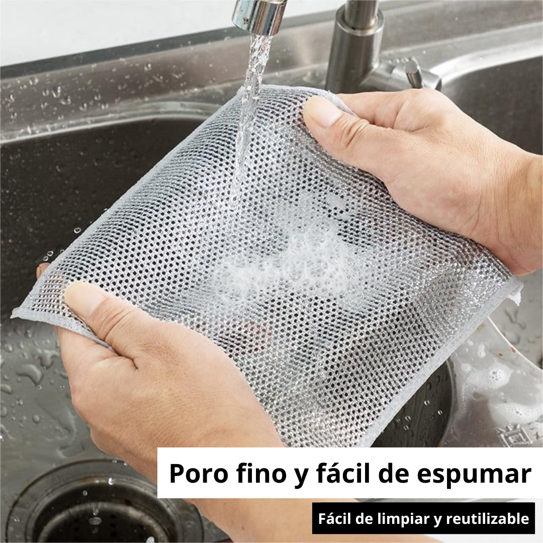 MagicNox® (Paquete de 10 toallas mágicas en acero inoxidable)