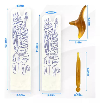 AcuPress™ – Medias de Acupresión y Reflexología para Bienestar de tu cuerpo