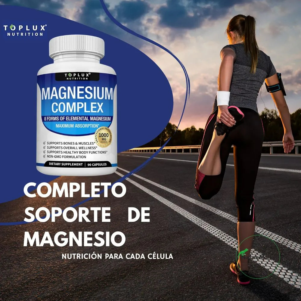 Magnesium Complex X 60 Capsulas - MAGNESIO CON REGISTRO INVIMA Y FDA