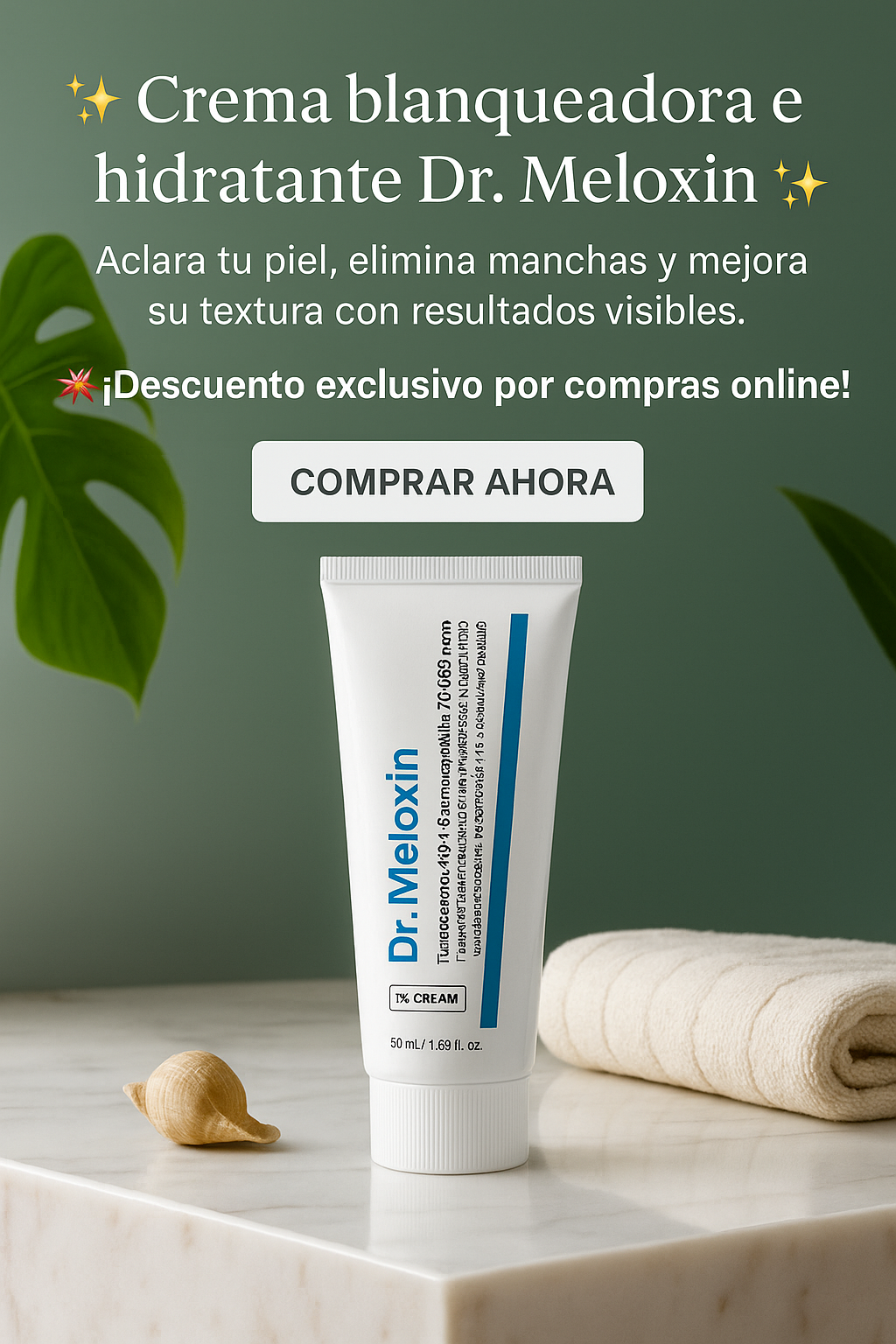 Dr. Melaxin® - CREMA ACLARANTE QUITA MANCHAS