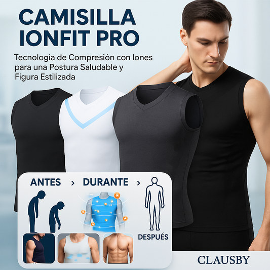 Ionfit Pro® - Camisilla de Compresión para Bajar de Peso