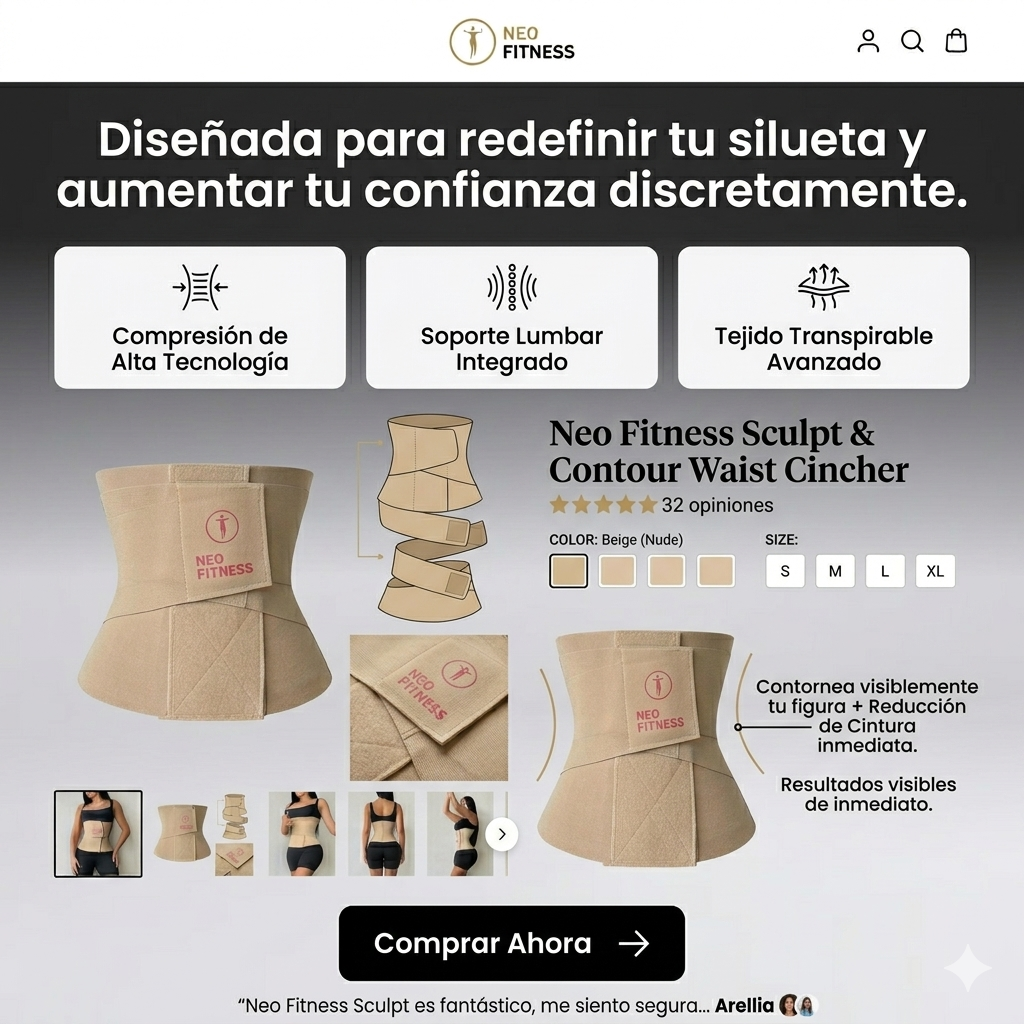 Body Wear® - Cinturilla Moldeadora (Importada)