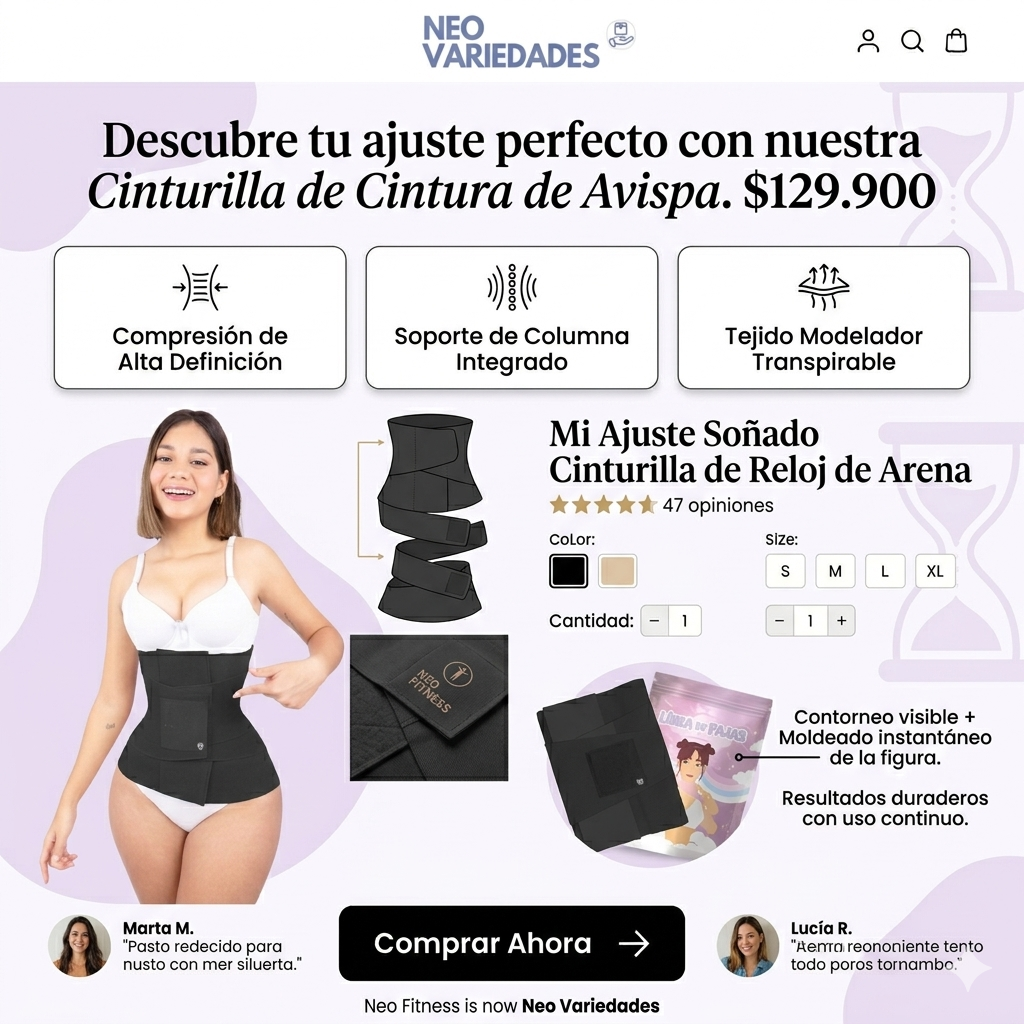 Body Wear® - Cinturilla Moldeadora (Importada)